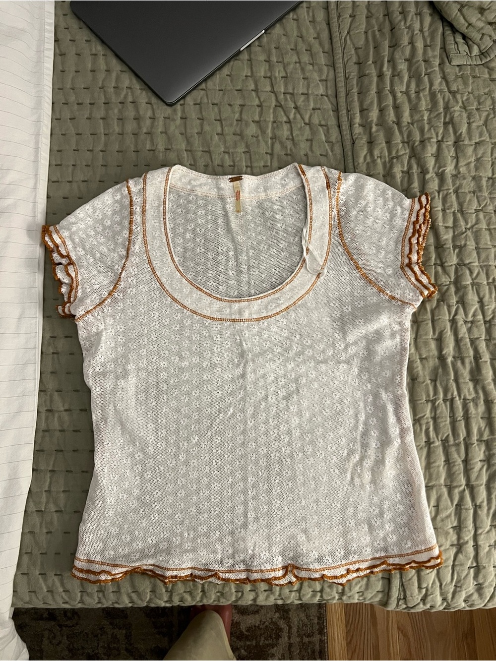 Free people white top